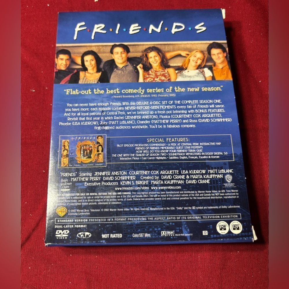 Friends DVD Set Season 1 & 2 EPC - Picture 3 of 5